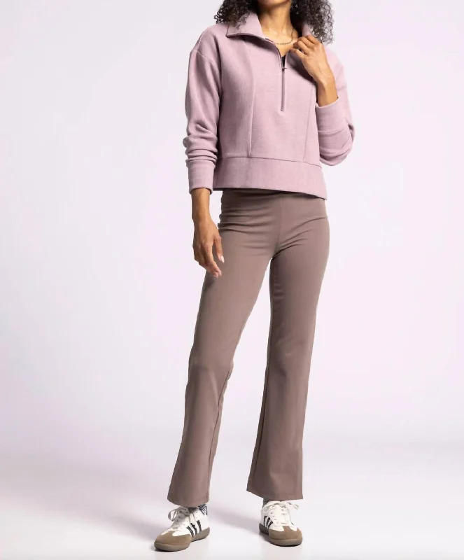 Casual Chic Kristine Pullover In Purple Dove