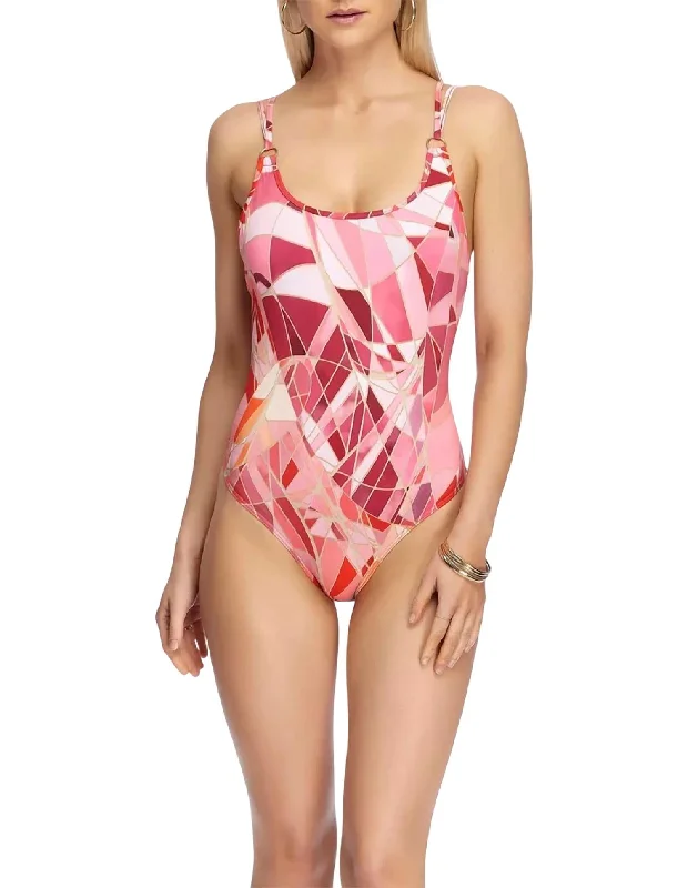 Fresh Styles, Fresh Deals Adagio One-Piece Bikini In Rosewood