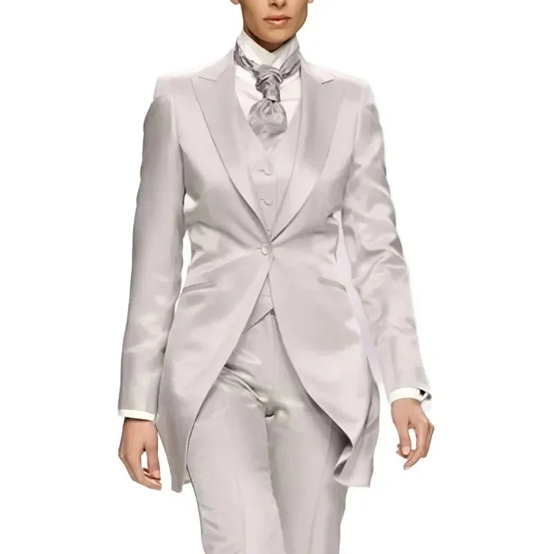 Unleash Your Trend Driven Style Ladies Wedding Tuxedo Suit