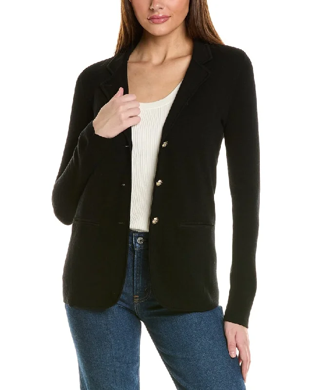 Budget Friendly Fashion Bruno Magli Wool Sweater Blazer