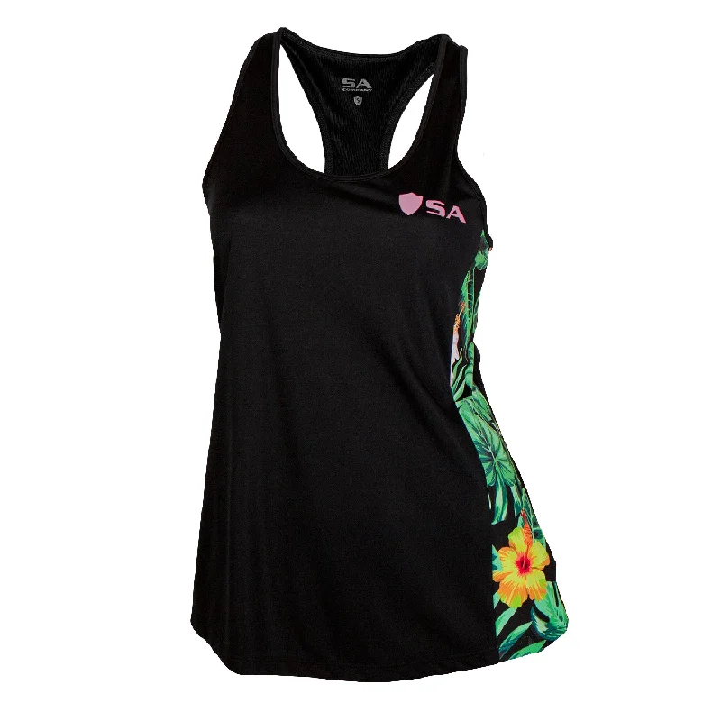 Browse Our Top Products Active Tank | Black | Hawaiian