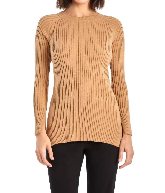 Fashion Frontiers Starliner Sweater In Tan