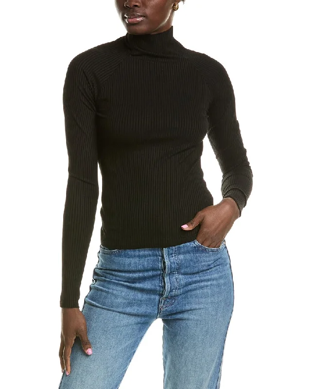 Elegant Style Enza Costa Twist-Back Sweater