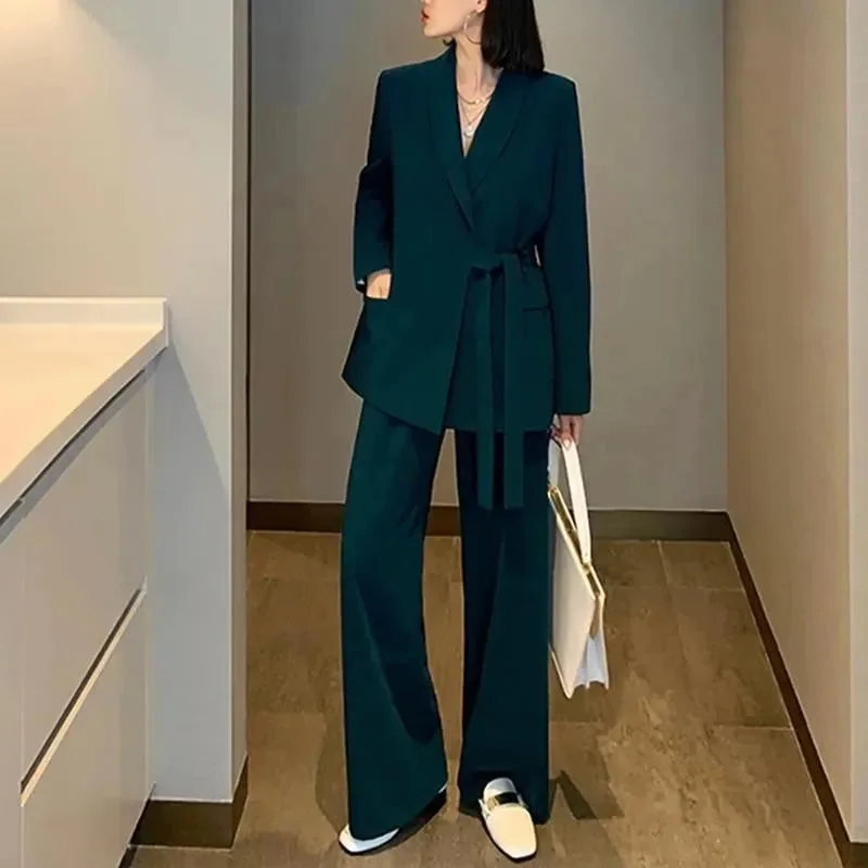 Trend Alert Korean Style Women Pantsuit