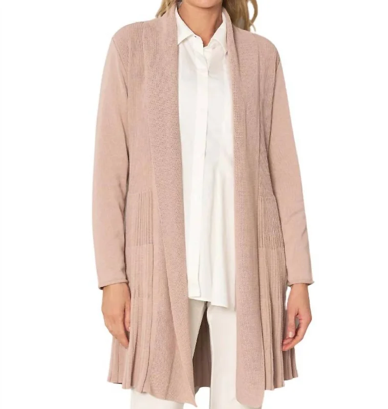 Fashion Sale Go To Cardigan In Blush