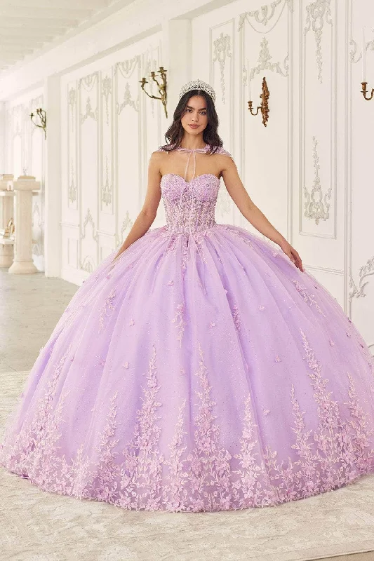 Exclusive Discount Cinderella Divine 15723 - Elegant Cape-Accented Ballgown