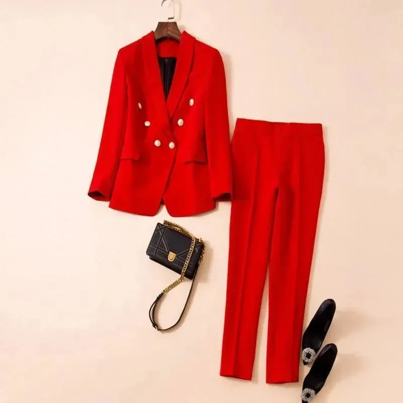 Graceful Fashion Deal Stricker Pantsuit For Women