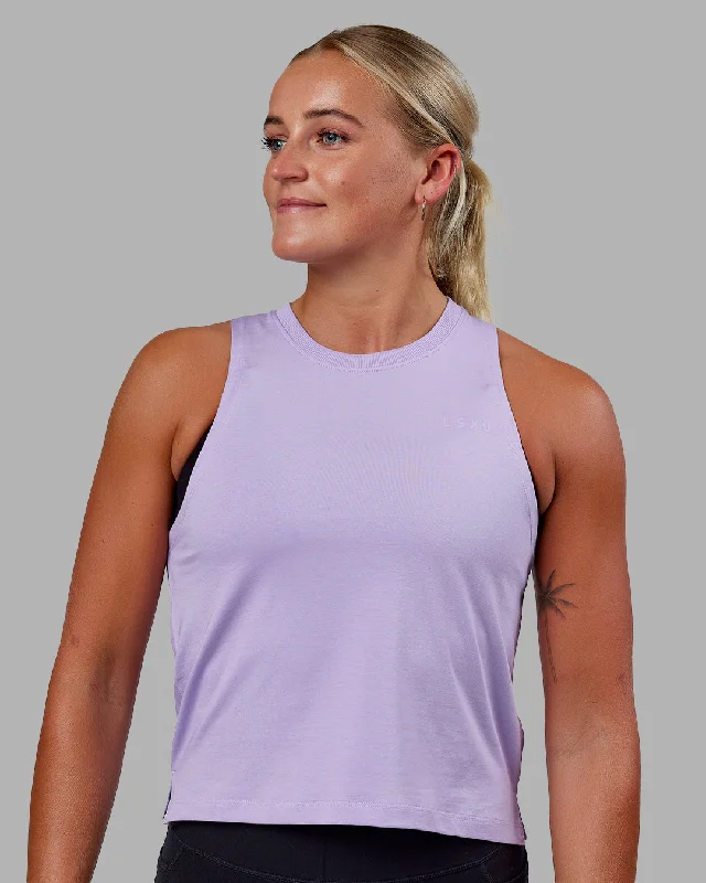 Pastel Styles Deluxe PimaFLX Tank - Pale Lilac