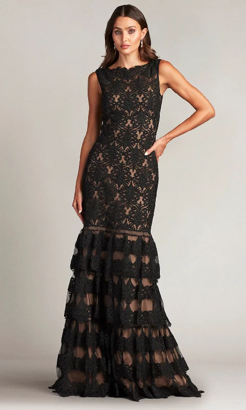 Stylish Savings Tadashi Shoji CDY24229L - Sleeveless Embroidered Long Gown