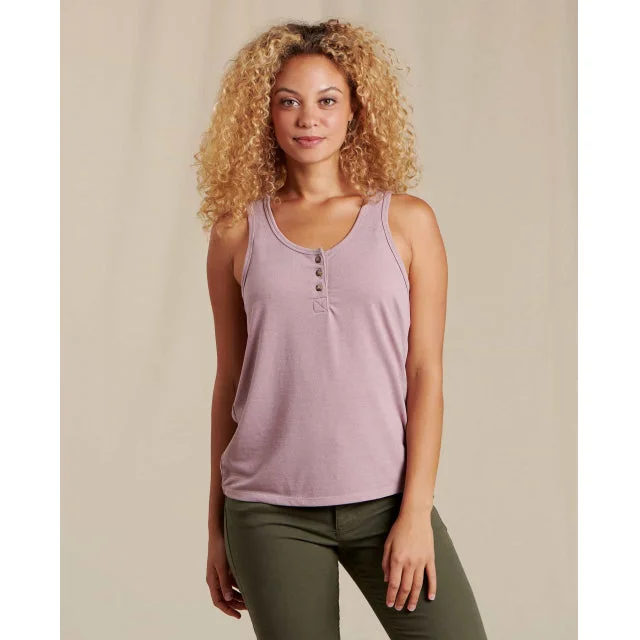 Eclectic Style Wardrobe Women's Piru Henley Tank