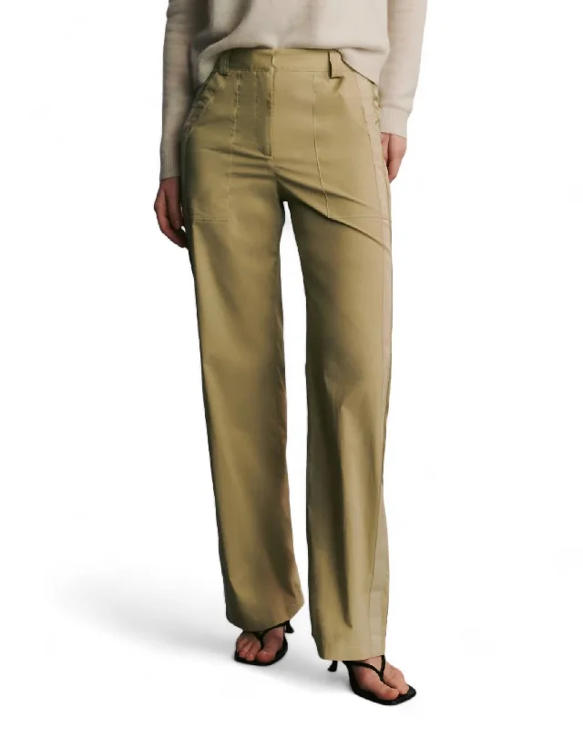 Seasonal Trends Izzy Pant In Sage