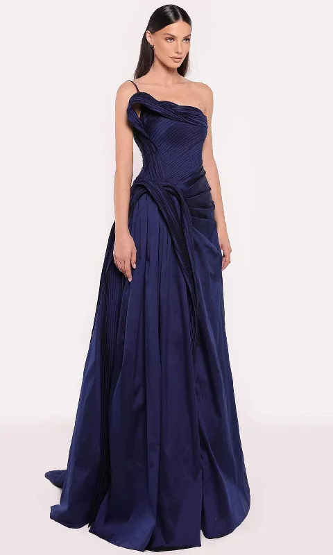 Boho - Chic Festival - Ready Style Tarik Ediz 98703 - Draped A-Line Evening Gown