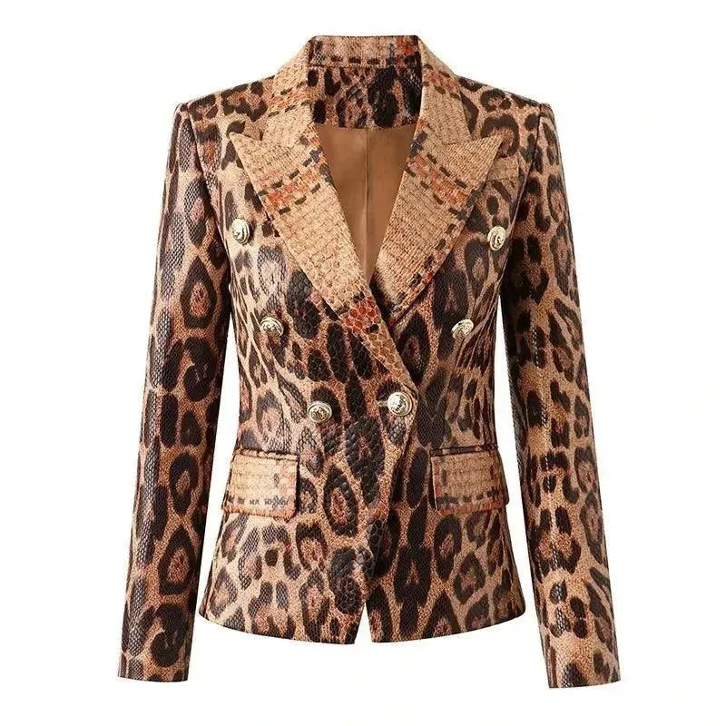 Comfort First Women's Wear Slim Fit Printed Women Blazer