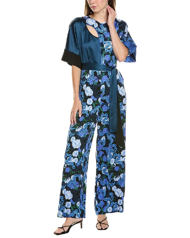 Hot Sale Diane von Furstenberg Marie Rose Jumpsuit