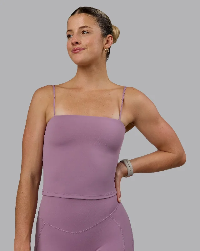 Limited - Edition Drops Revive Shelf Bra Tank - Grape