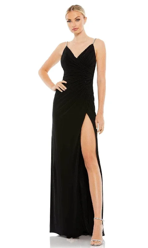 Trendy Attire For Her Ieena Duggal 26695 - Beaded Straps Sheath Prom Gown