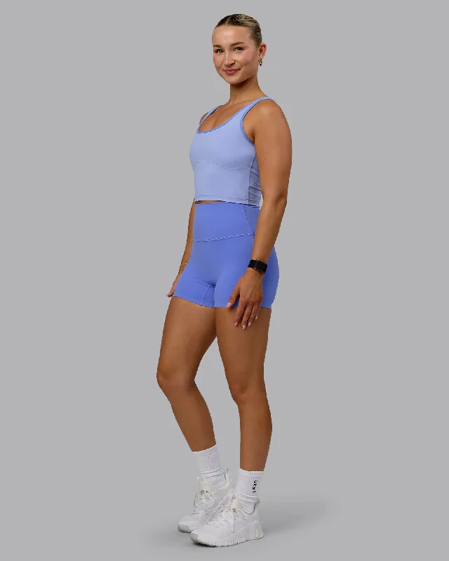 Hollywood Glam Award - Show Style Nexus Active Tank - Light Indulgent Blue