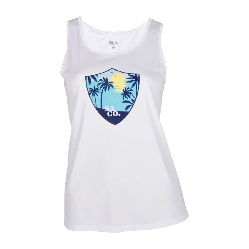 Limited Stock, Big Discounts Tie Tank | White | Trip Seeker