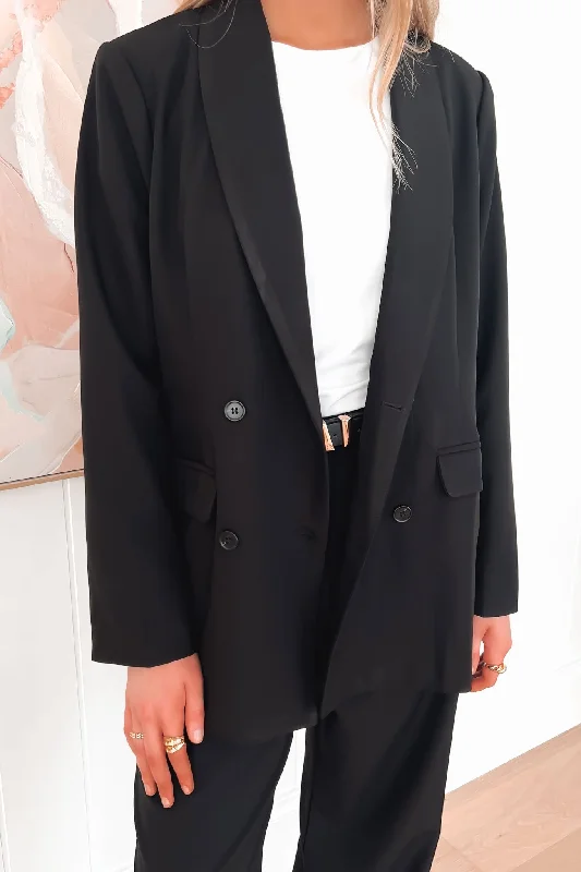 Trend Forward Threads For Her Lucas Blazer Black