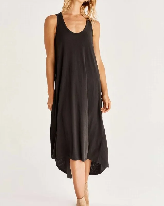 Premium Style Amalfi Dress in Black