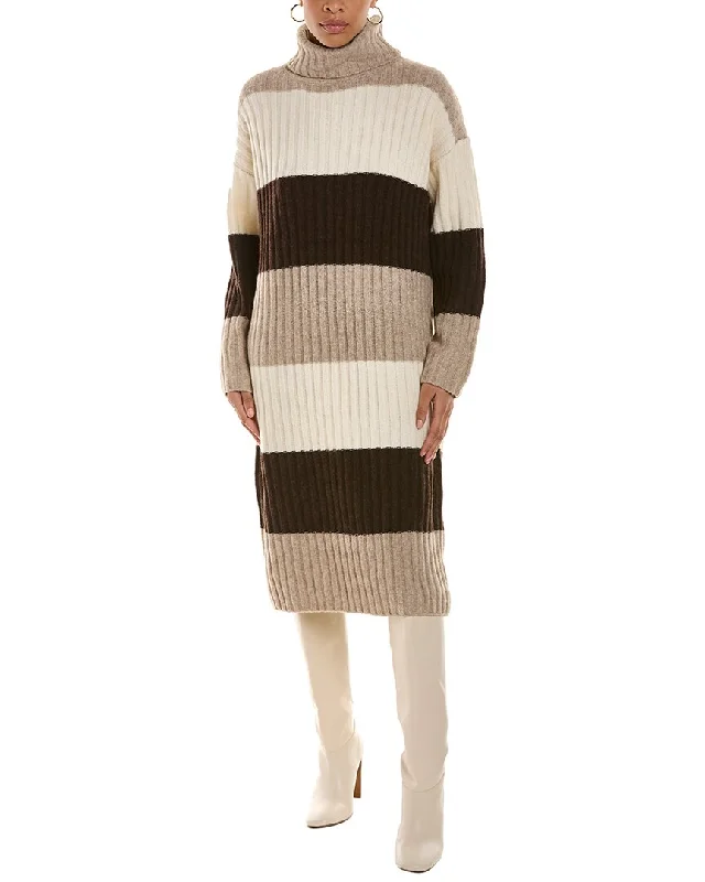 Limited Time Deal ANNA KAY Oversized Knit Wool-Blend Dress