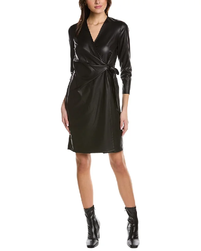 Athleisure Wear Anne Klein Classic Wrap Dress