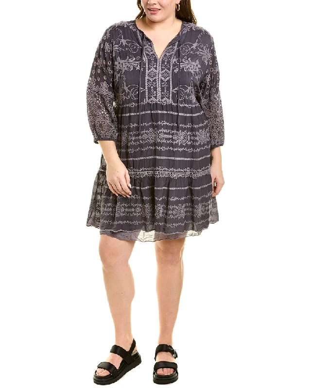 Stylish Savings Johnny Was Plus Delina Tunic Dress