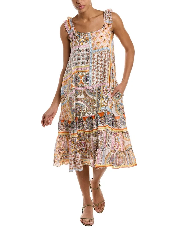 Budget-Friendly Fashion Johnny Was Summer Yolanda Silk Dress