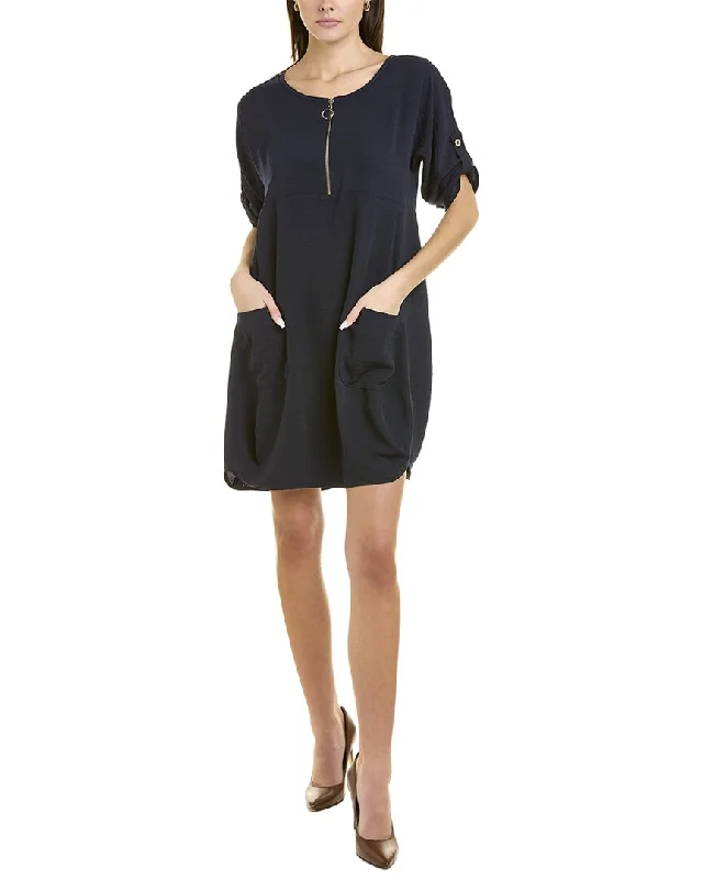 Mid Season Sale Joseph Ribkoff 1/4-Zip Shift Dress