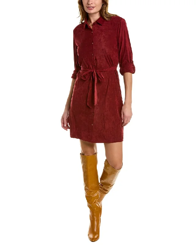 Modern Romance Lucky Brand Tie-Waist Shirtdress